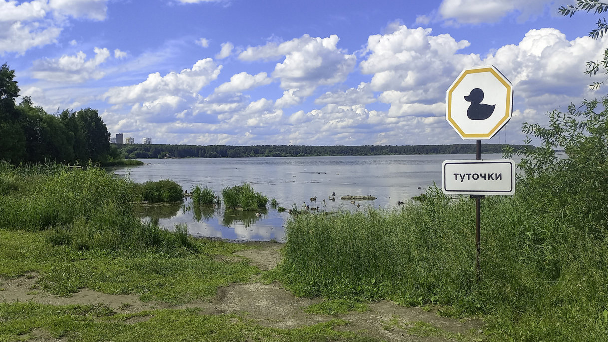Утиное место Туточки на Шарташе
